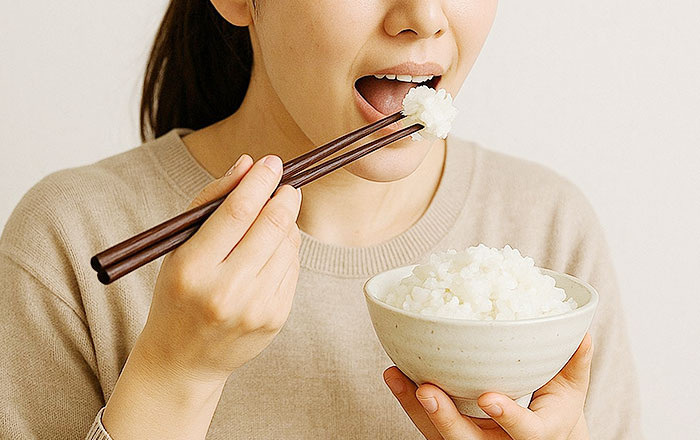 インプラントのメリット：自分の歯に近い感覚で噛める