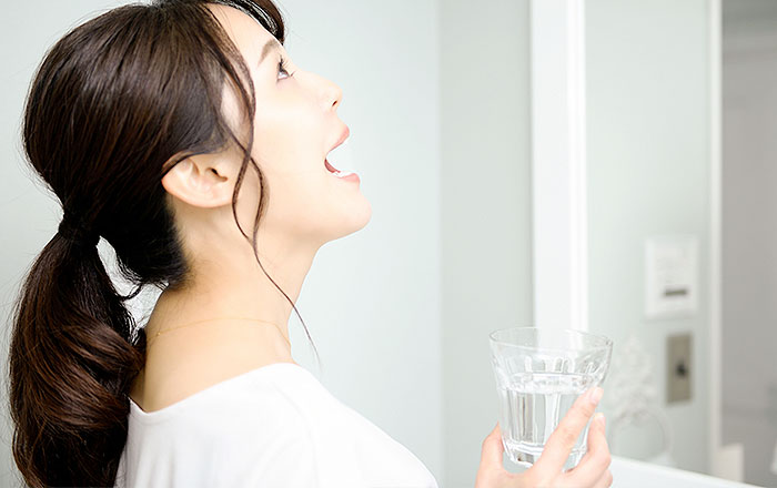 抜歯後に強いうがいは禁物
