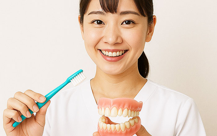 入れ歯のトラブルは正しいケアと早めの相談で解決