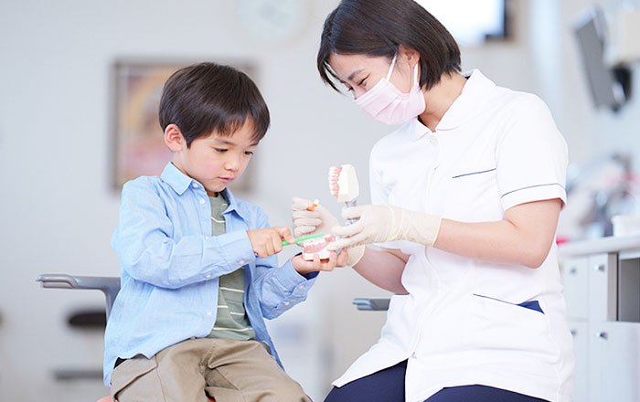 実際の小児歯科での流れ