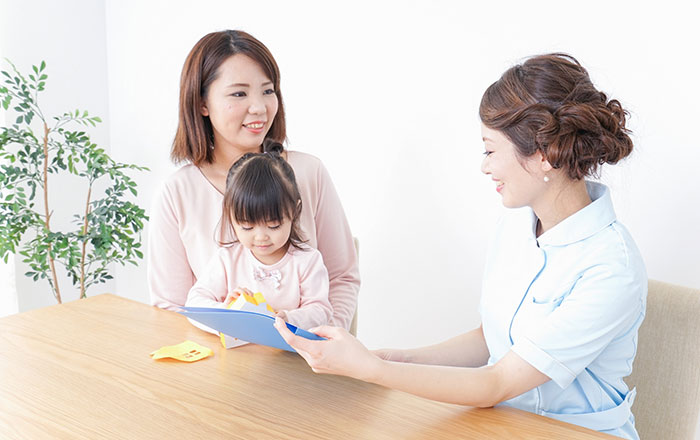 保護者の定期検診に付き添ってもらうのもおすすめ